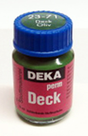 Textilfarbe Deka PermDeck 25ml oliv